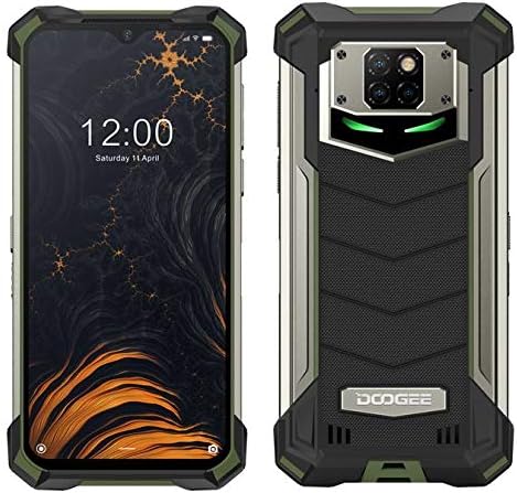 DOOGEE S88 PRO 10000mAh Akku Outdoor Smartphone Ohne Vertrag, Octa-Core 6GB+128GB Android 10, 21MP Q