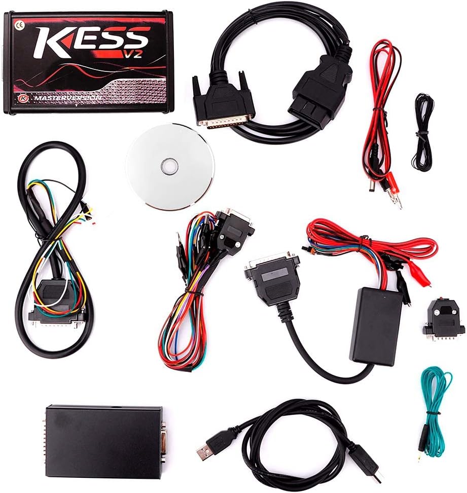 ECU-Autodiagnosescanner-Tool, KESS V2 V5.017 ECU-OBD2-Programmiertool Unbegrenztes Token-Autodiagnos