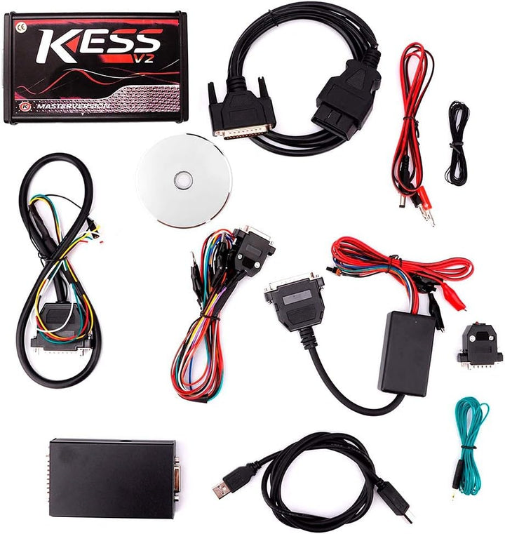 ECU-Autodiagnosescanner-Tool, KESS V2 V5.017 ECU-OBD2-Programmiertool Unbegrenztes Token-Autodiagnos