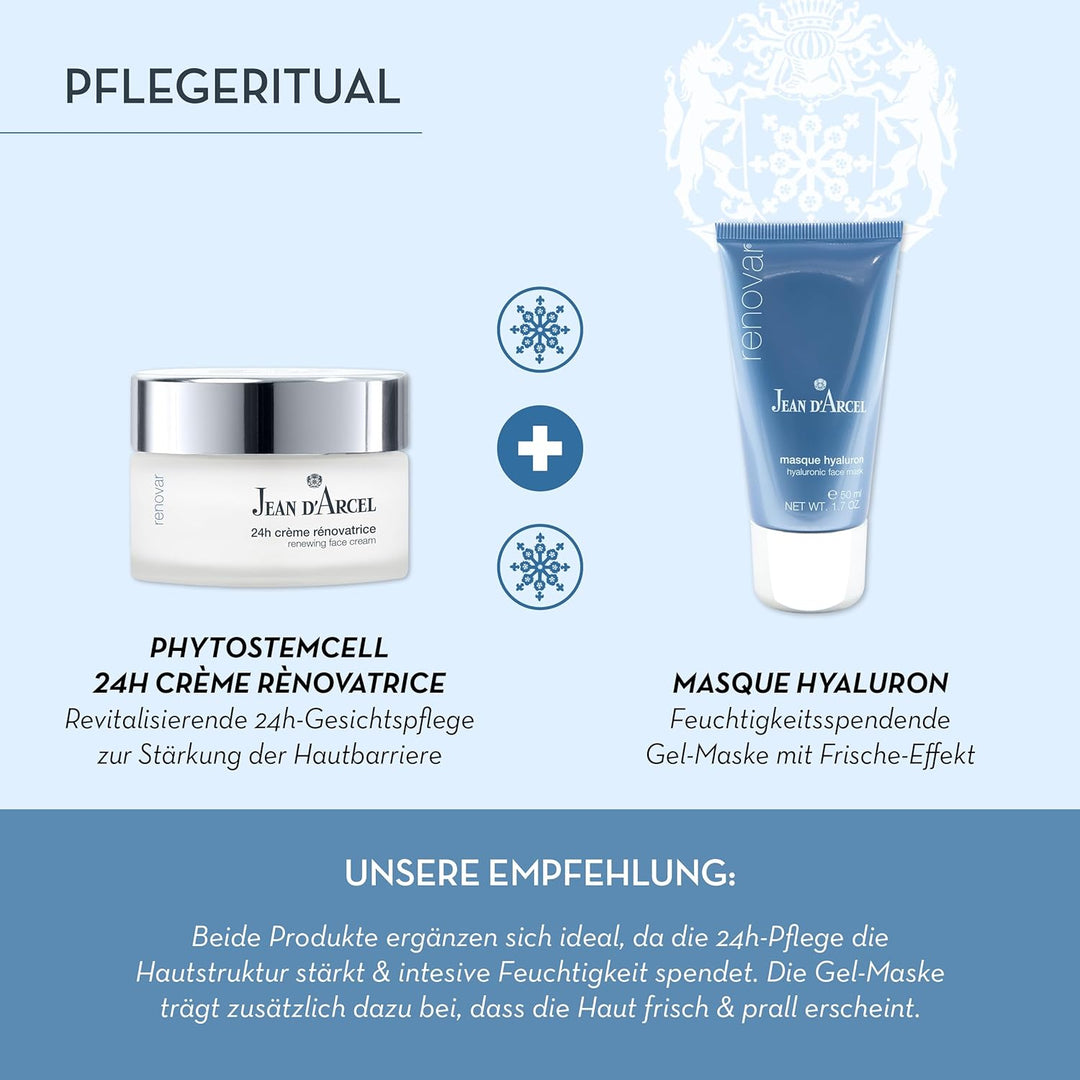 JEAN D'ARCEL RENOVAR Phyto StemCell 24h crème rènovatrice - Revitalisierende 24h Creme - stärkt die