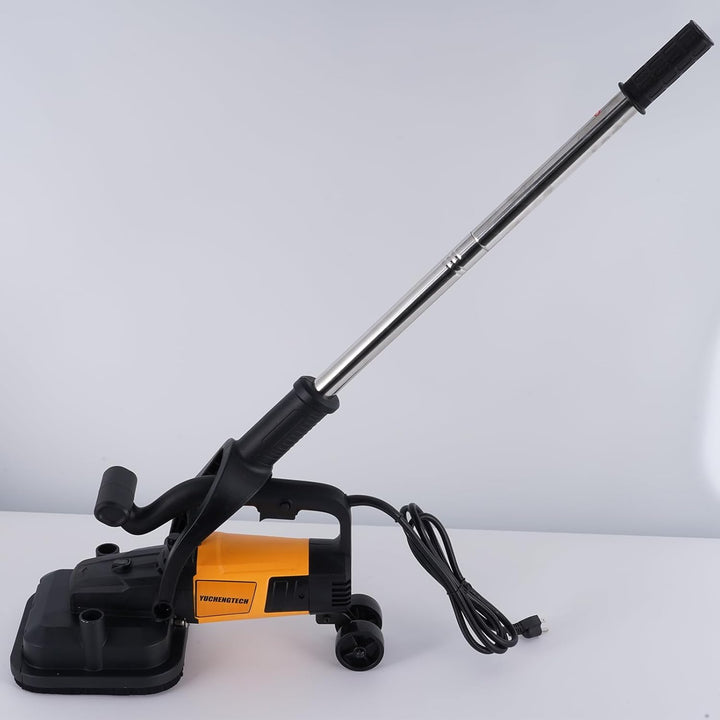 YUCHENGTECH 4-Kopf Betonschleifer 3800W 100 * 4 mm Schleifscheibe für Beton | mit Wasserpumpe Verlän