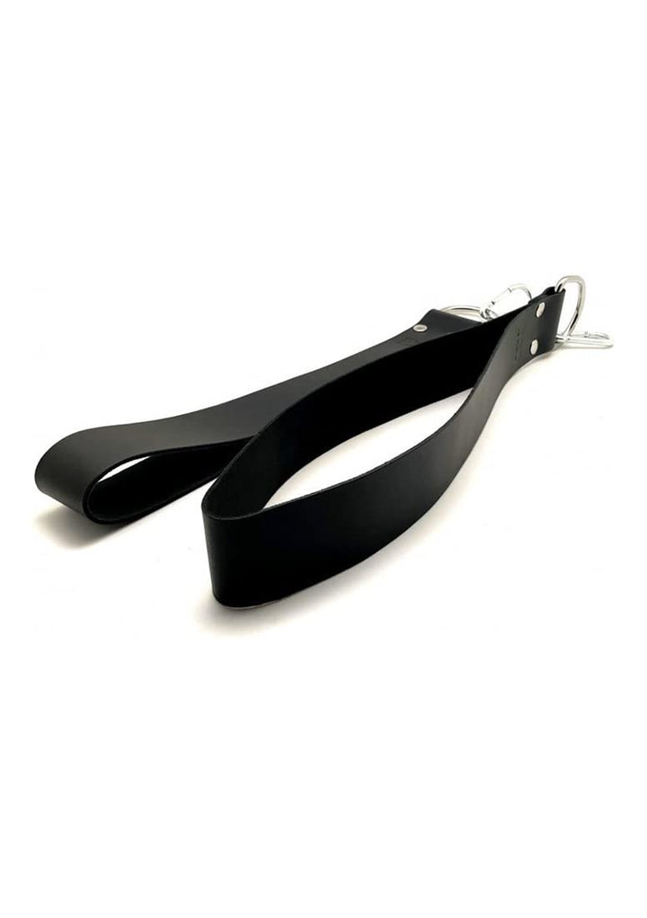 Leather Sling Loops - Black