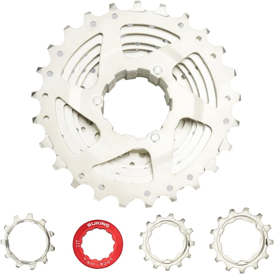 CYSKY 11 Fach Kassette 11-25T/11-28T/11-32T/11-36T/11-40T/11-42T/11-46T/11-50T Kassette Fit für Moun