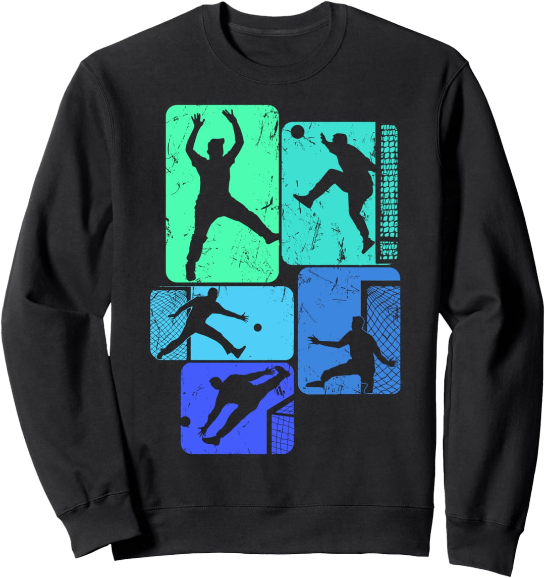 Handball Torwart Handballer Jungen Kinder Männer Sweatshirt