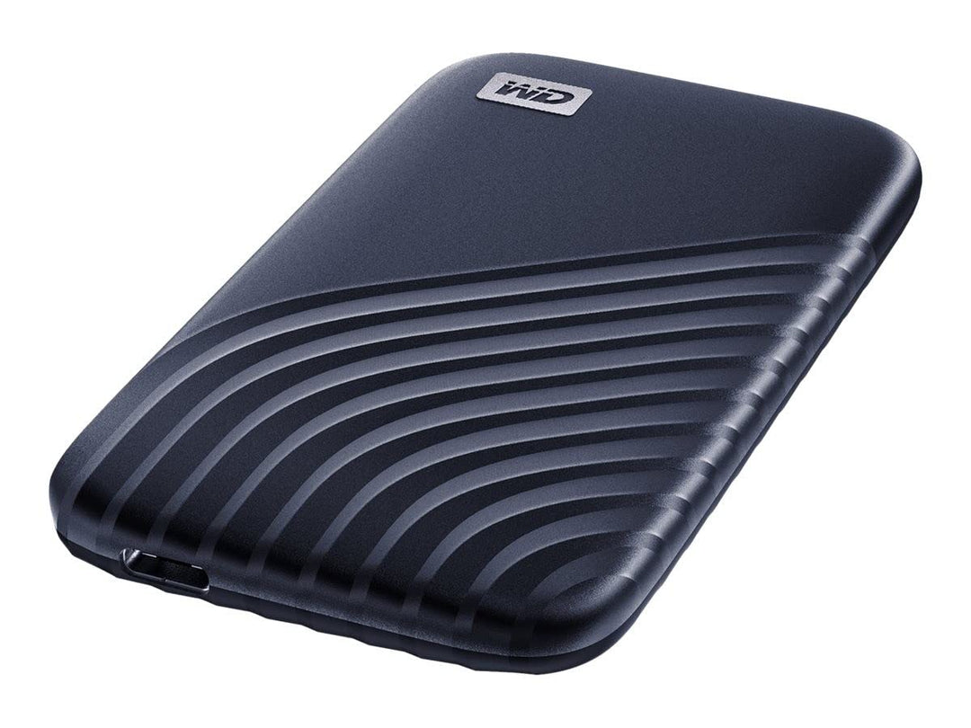 WD My Passport SSD 2 TB mobiler SSD Speicher (NVMe-Technologie, USB-C und USB 3.2 Gen-2 kompatibel,