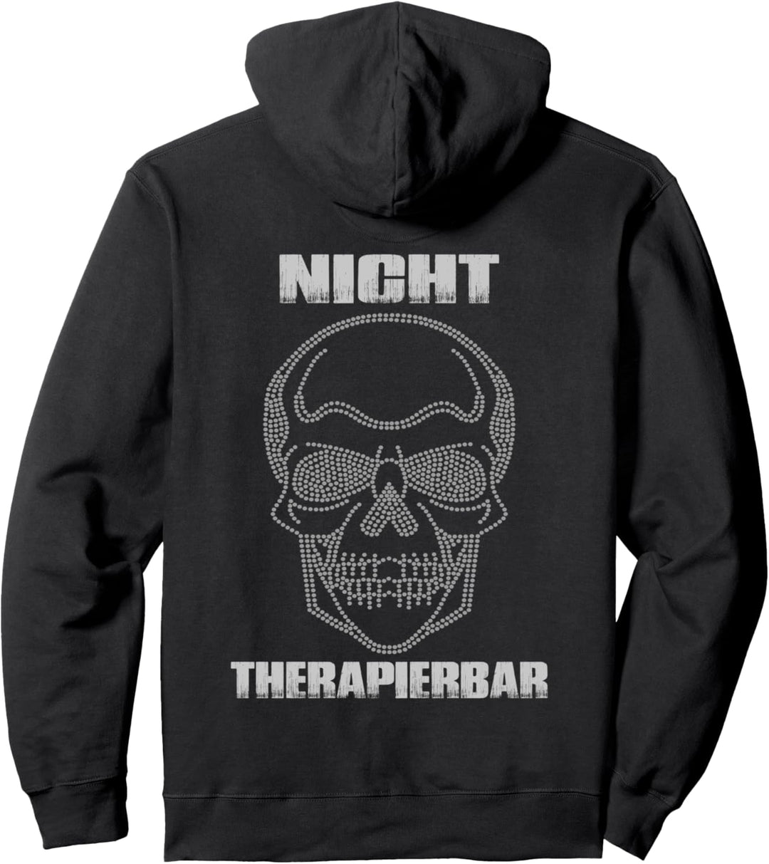 Nicht Therapierbar Sarkasmus Ironie Pullover Hoodie