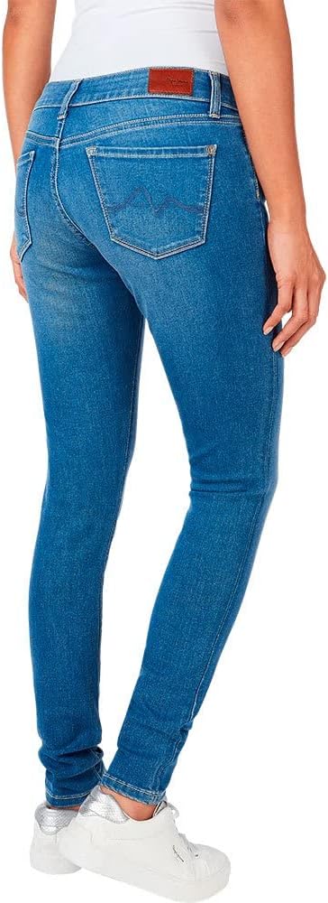 Pepe Jeans Damen Soho Jeans 24W / 32L Blue (Denim-gv7), 24W / 32L Blue (Denim-gv7)