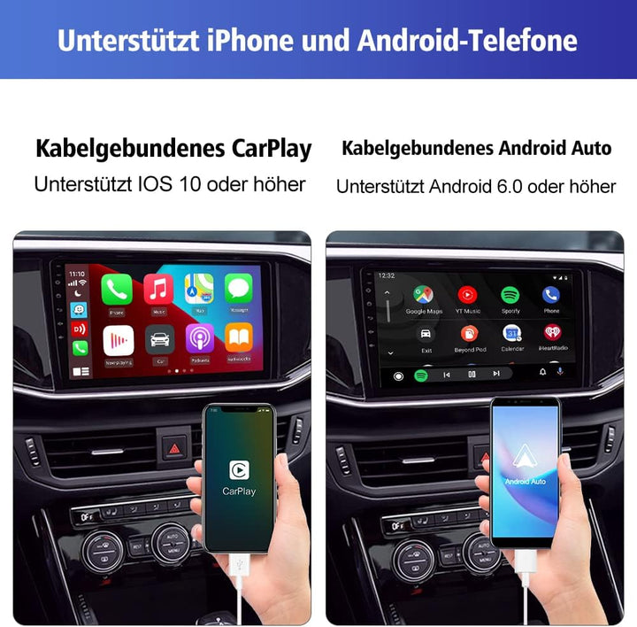 CarlinKit Wired CarPlay/Wired Android Auto Adapter für Android Radio Car, Autokit APK muss im Autora