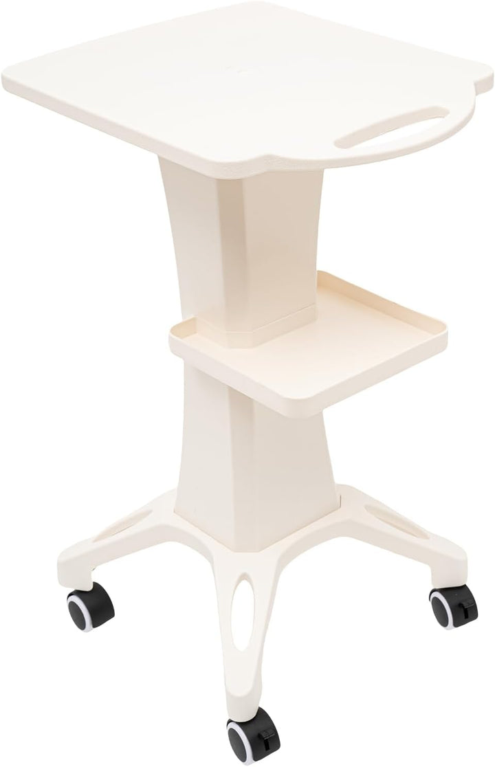 Futchoy Rollwagen 2 Schicht Wheel Gerätewagen Friseur Rollwagen Beauty Salon Spa Instrument Cart für