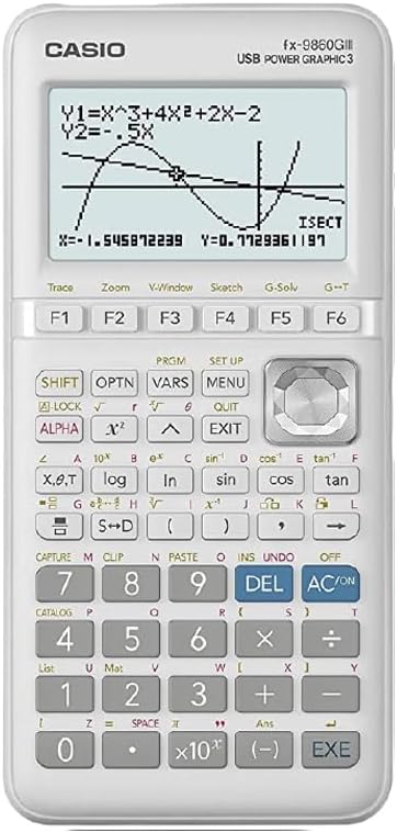 Calcuso Sparpack: Casio FX 9860 GIII Grafikrechner + Schutzhülle WYNGS schwarz + erweiterte Garantie