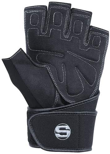 Silverton POWER PLUS Fitness Handschuhe, mit Neopren Handgelenkumwicklung, Verstellbarer Druck für o