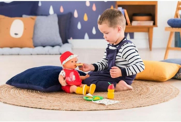 Corolle 9000141270 Heart Bon Appetit Puppenkoffer für Puppen 36 und 42 cm, Mehrfarbig, Large