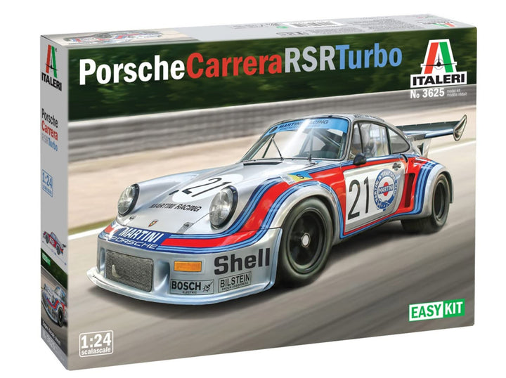Italeri 3625 1:24 Porsche 934 RSR - Modellbau, Bausatz, Standmodellbau, Basteln, Hobby, Kleben, Plas