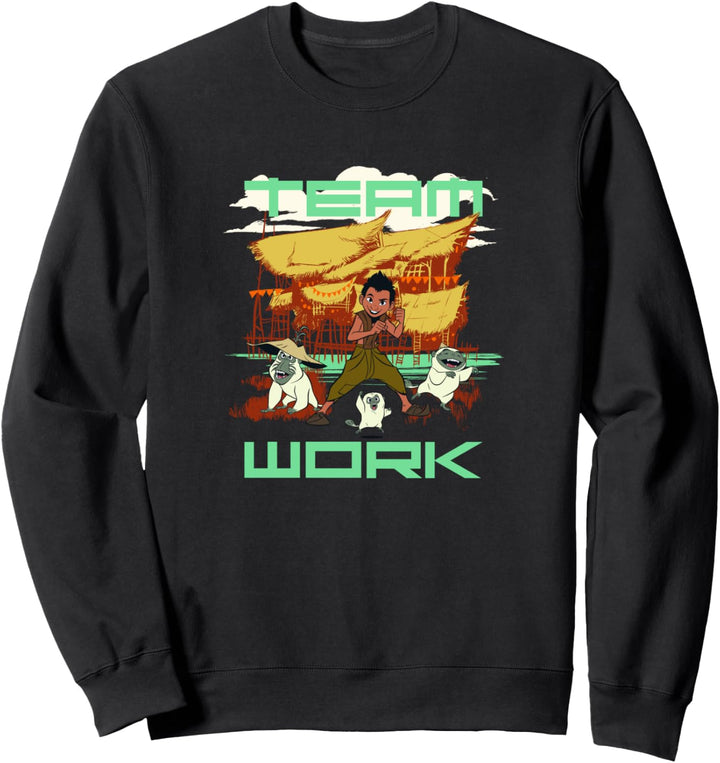 Disney Raya And The Last Dragon Team Work Sweatshirt