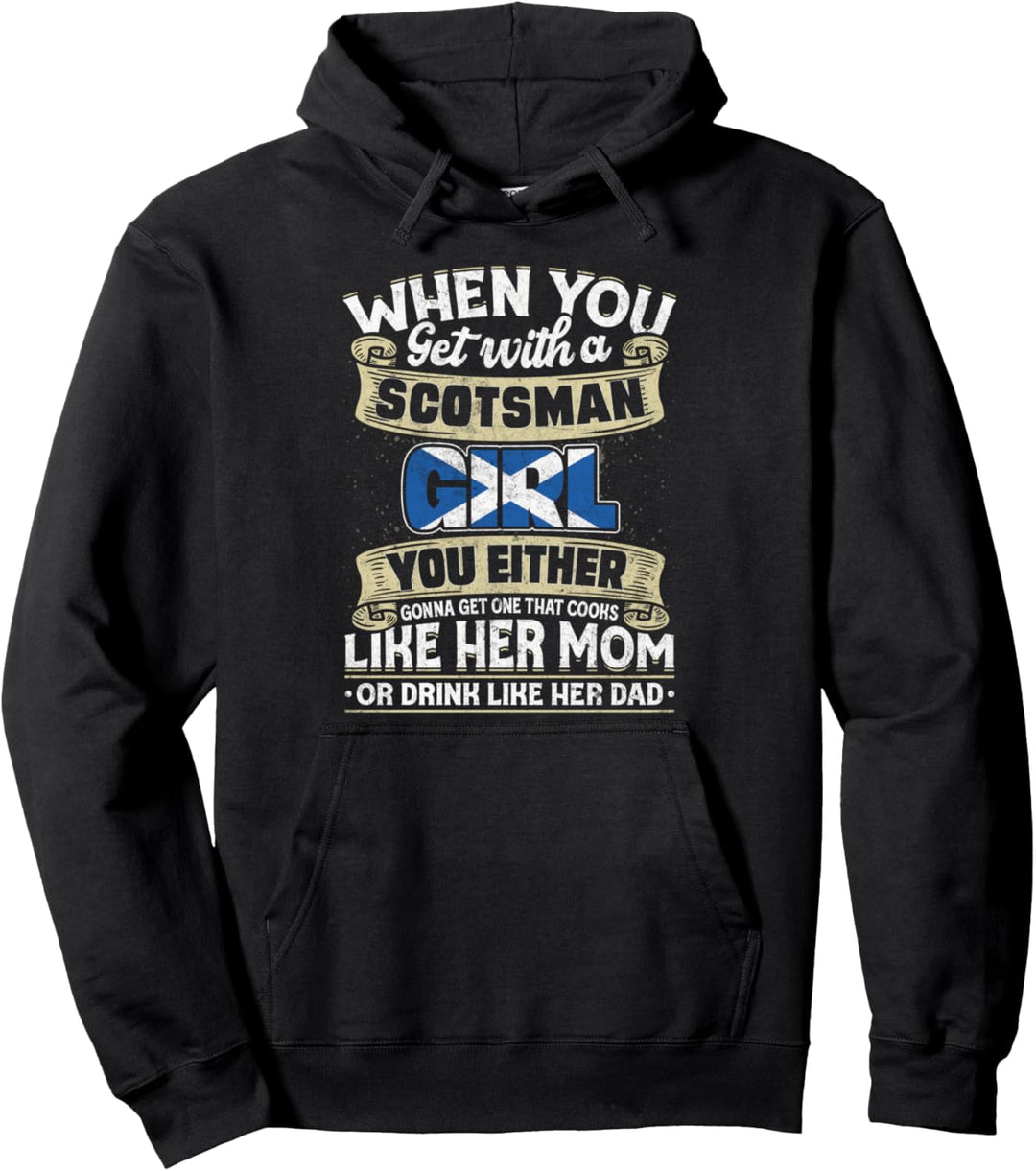 Schottland Design Schotten Männer & Frauen Pullover Hoodie
