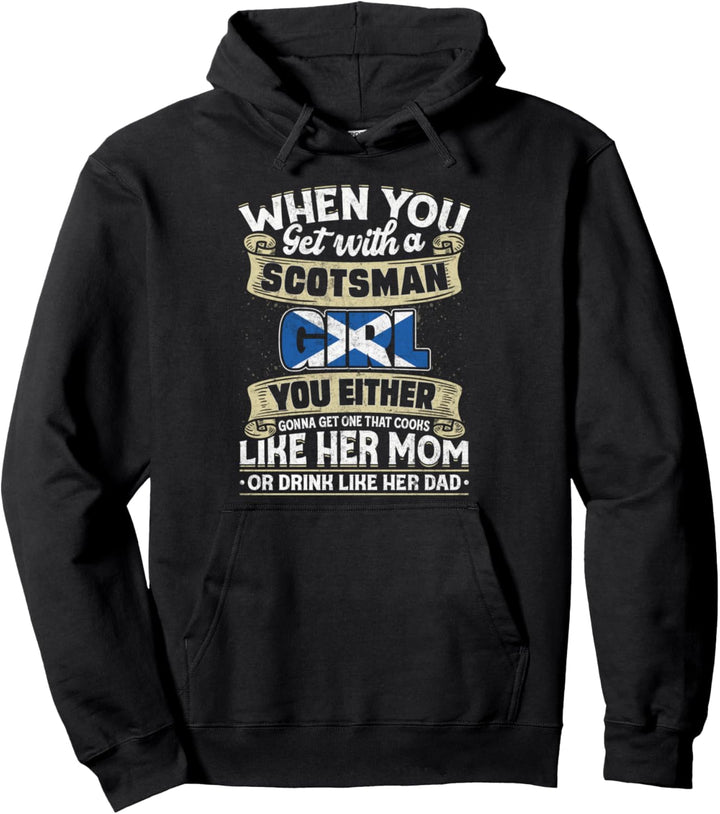 Schottland Design Schotten Männer & Frauen Pullover Hoodie