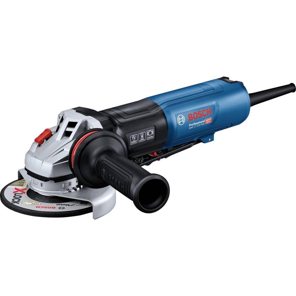 Kabelgebundener Bosch Professional Winkelschleifer GWS 17-125 PSB (PROtection-Schalter, SDS-Schnells