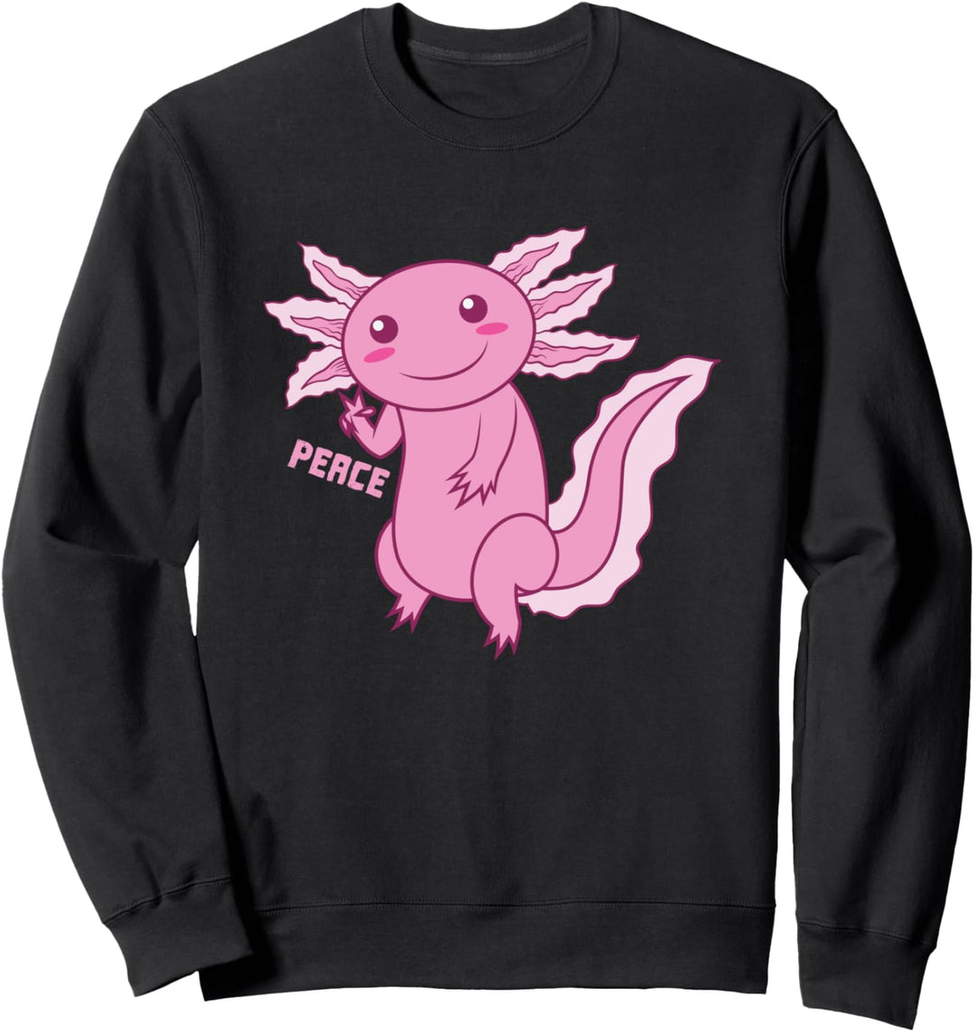 Axolotl „FRIEDEN“ Sweatshirt