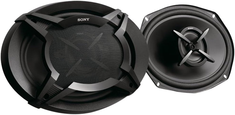 Sony XSFB6920E.EUR 16 x 24cm 2-Wege Auto-Lautspecher mit 420 Watt Maximalleistung schwarz 16 x 24 cm