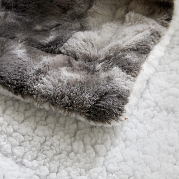 Wajade Kunstfelldecke – Sherpa Schafdecke – Comfort Luxuriöse Flauschige Kuscheldecke – weiche Decke