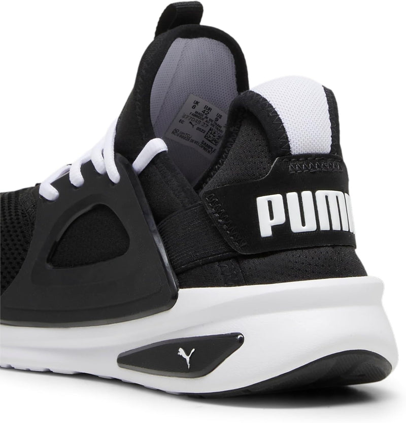 PUMA Unisex Softride Enzo Evo Road Running Shoe 37 EU Puma Black Puma White, 37 EU Puma Black Puma W