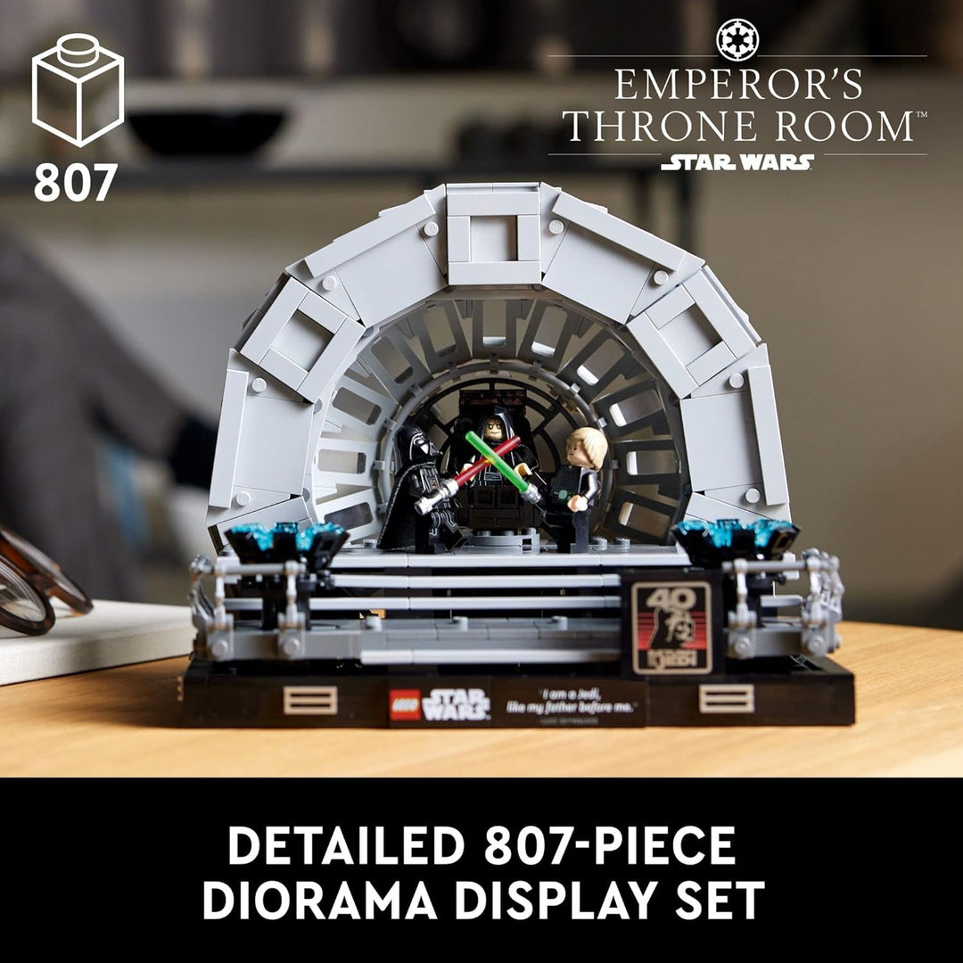 LEGO Star Wars Kaiser-Thronsaal Diorama 75352 Bauset für Erwachsene, klassisches Star Wars Sammlerst