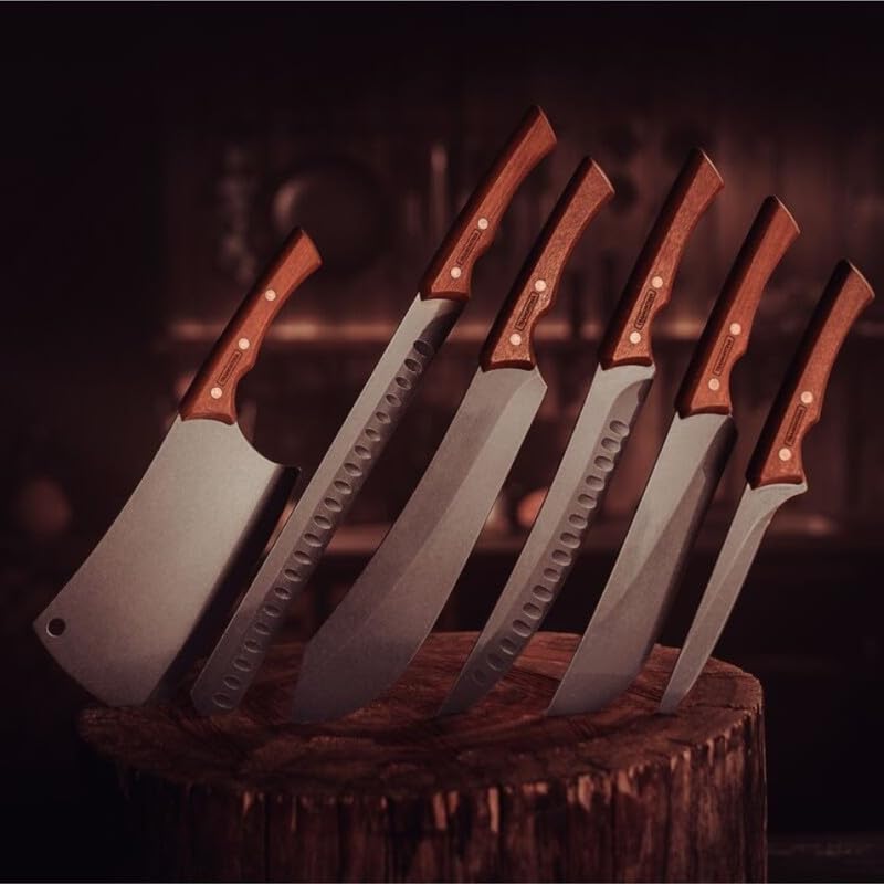 Tramontina CHURRASCO BLACK Fleischmesser, Klingenlänge 20 cm