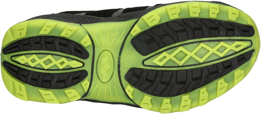 Lico Unisex Kinder Fremont Trekking-& Wanderhalbschuhe 28 EU Grau Schwarz Lemon, 28 EU Grau Schwarz