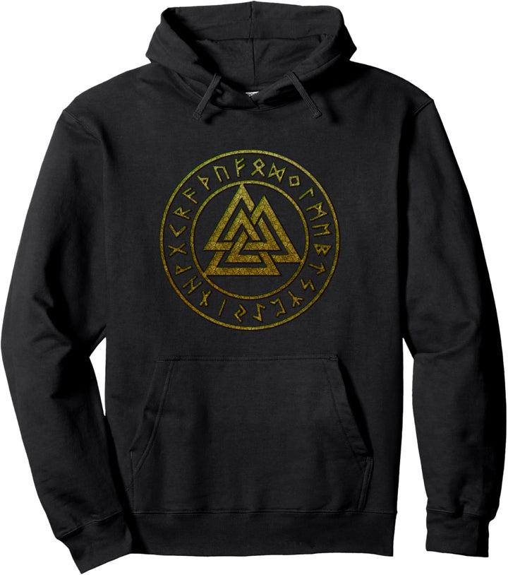 Valknut, Odin, Wikinger Symbol, Pagan Nordisch Germanisch, Pullover Hoodie