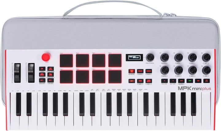 Lebakort Hart Schutzhülle Etui für Akai Professional MPK Mini Plus Keyboard | Keyboard Controller Tr