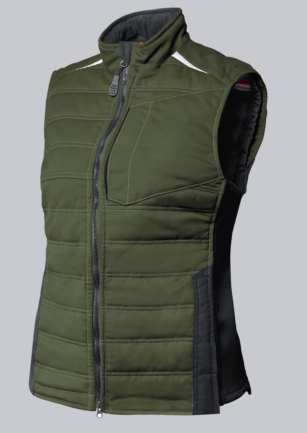 BP 1994-570-73-XS Thermo-Weste für Frauen, Schlanke Silhouette, gepolstert mit gestepptem Thermofutt