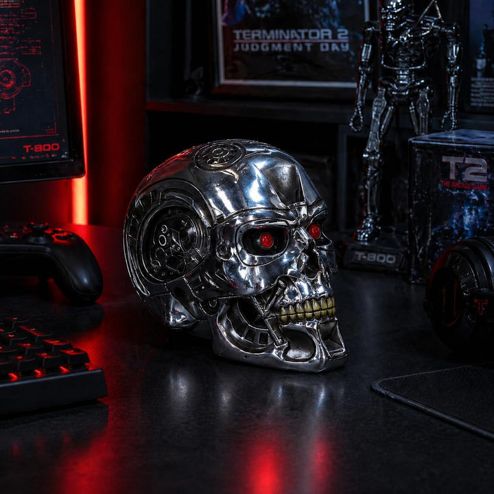 Terminator Nemesis Now, T Box, 18 cm, Silber, Kunstharz, Einheitsgrösse