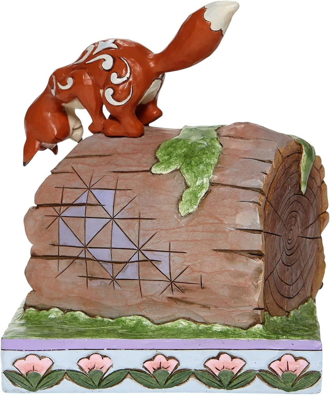 Jim Shore Disney Traditions Der Fuchs und der Hund ‚Unwahrscheinliche Freunde‘ Figurine One Size, On