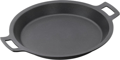 BRA Efficient Paella-Pfanne, Aluminiumguss mit Antihaftbeschichtung Teflon Platinum Plus, Silikongri