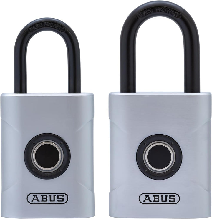 ABUS Touch 57/45 Fingerabdruck-Schloss - schlüsselloses, wetterfestes Vorhängeschloss - IP66 &amp; IP68