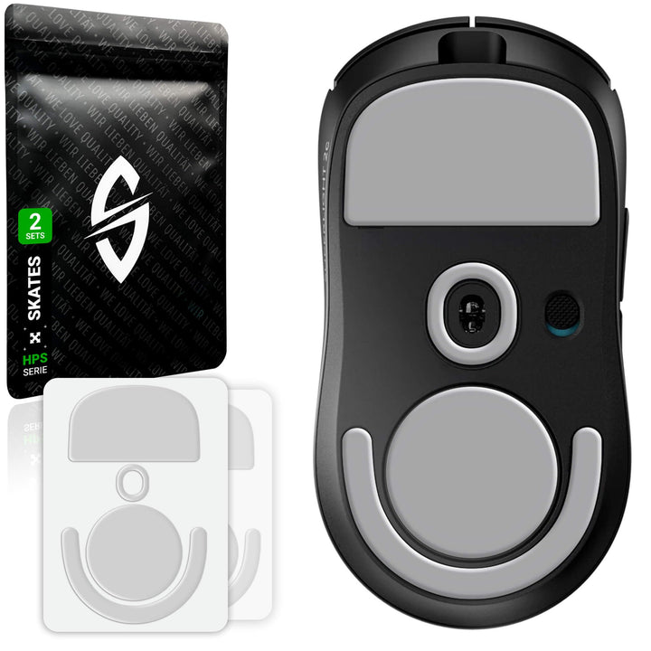 SensoryBoost HPS Glides (2er Set) kompatibel mit Logitech G PRO X Superlight 2c - Balance aus Speed