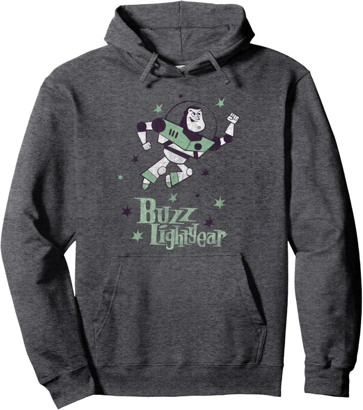 Disney Pixar Toy Story Buzz Lightyear Retro Sketch Poster Pullover Hoodie