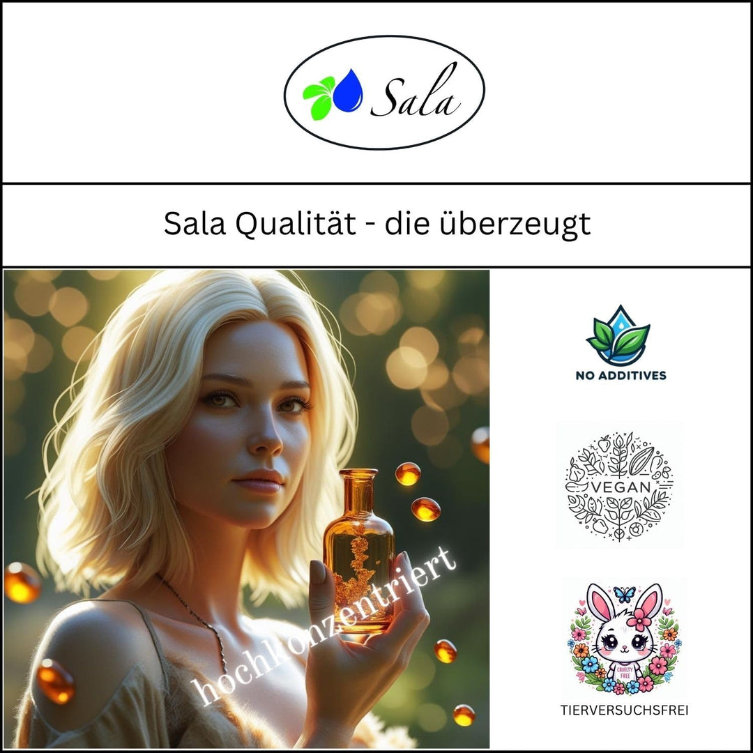Sala Amber Duftöl Parfümöl Aromaöl (250 ml Glasflasche) Parfümöl 250 ml Glasflasche, Parfümöl 250 ml
