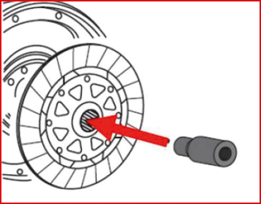 KS Tools 150.2401 BMW Kupplungs-Zentrier-Dorn Ø 23,0 mm für SAC Kupplungen