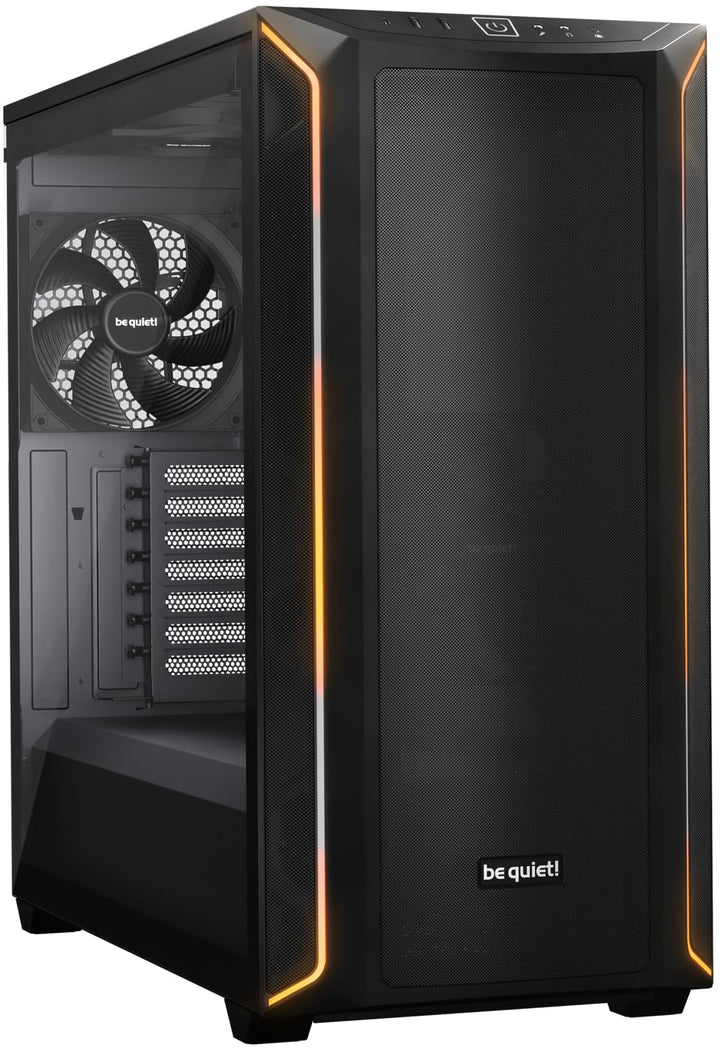 be quiet! Shadow Base 800 DX Black PC-Gehäuse, Pure Wings 3 140mm PWM Lüfter, ARGB-Beleuchtung, USB