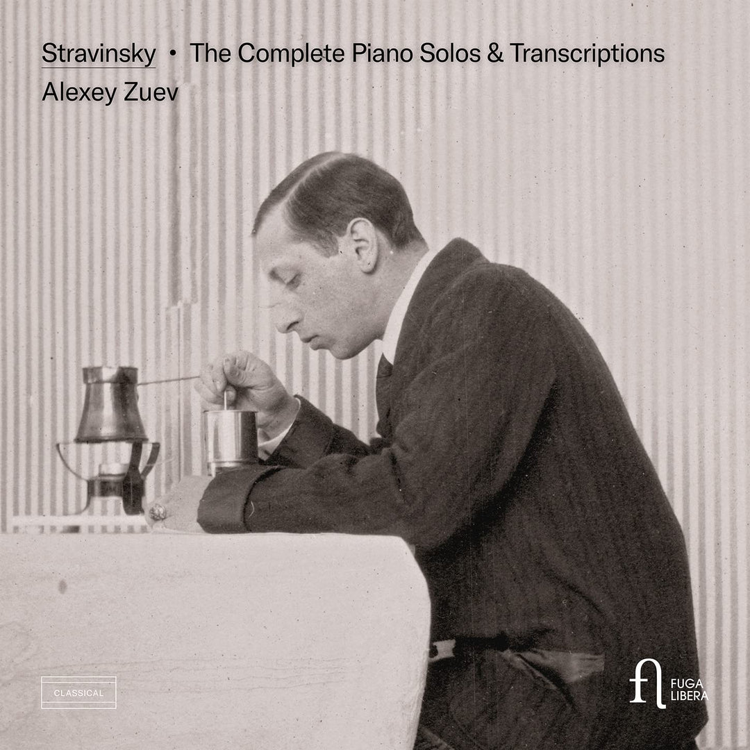 Strawinsky: Die Werke für Klavier solo und Transkriptionen, Audio-CD