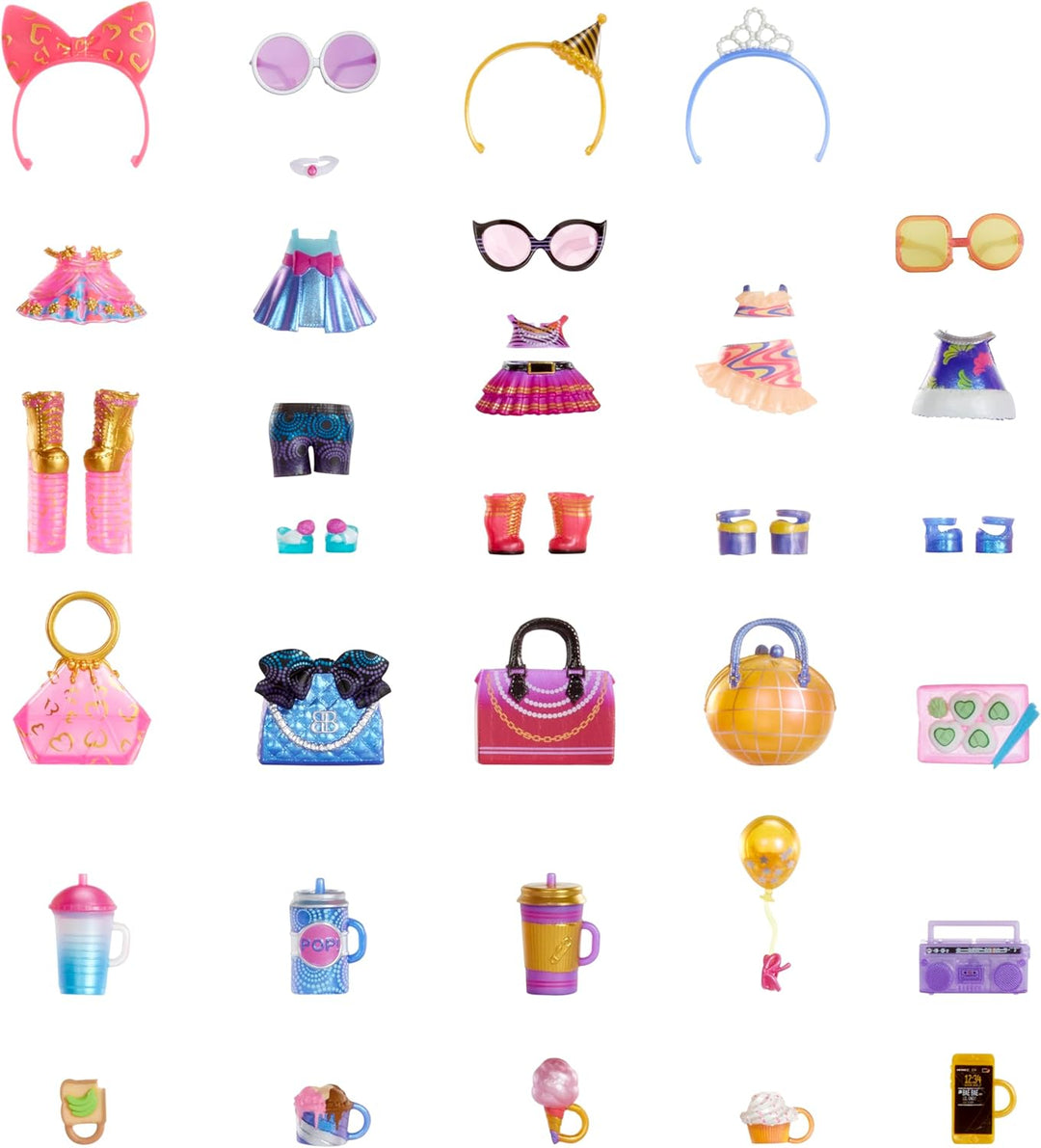 L.O.L. Surprise! Big Surprise Party, 4 Sammlerpuppen, 40 Plus Überraschungen, 5 Auspack-Erlebnisse,