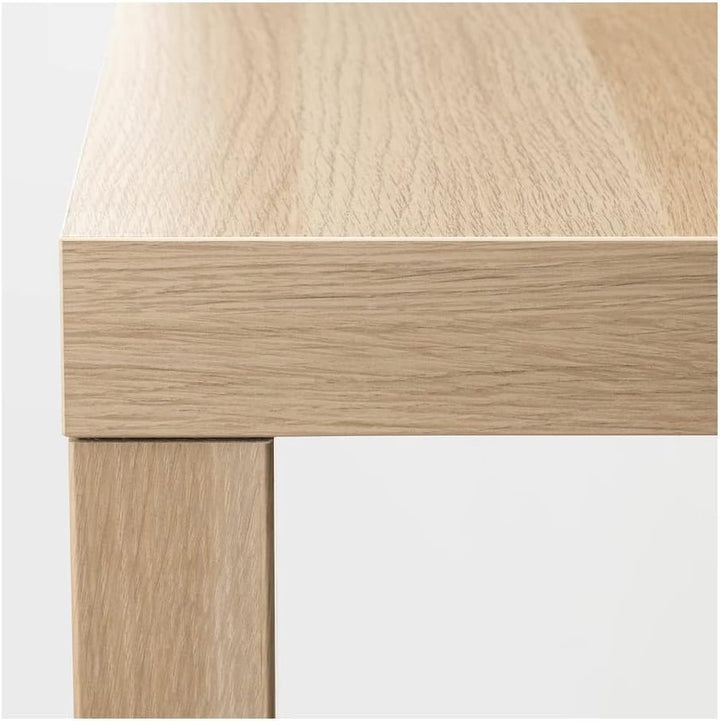 IKEA Lack Beistelltisch 55x55 cm in weiss gebeizter Eichenoptik