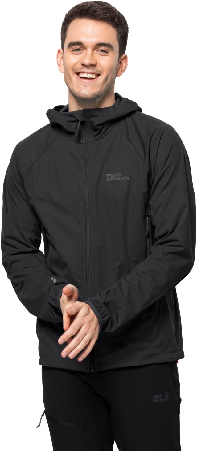 Jack Wolfskin Herren Eagle Peak Ii Jacke XL Schwarz, XL Schwarz