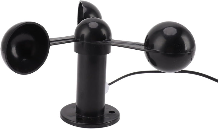 Jeanoko 3-Tassen-Windsensor, ABS-Material, Einfache Installation, 8 M Wasserdichtes Kabel, Störungsf