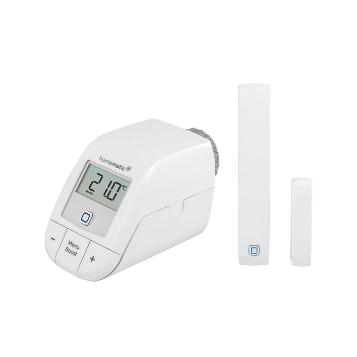 Homematic IP Set Heizen – Easy Connect, Digitale Steuerung für Heizung per App, Alexa, Google Assist