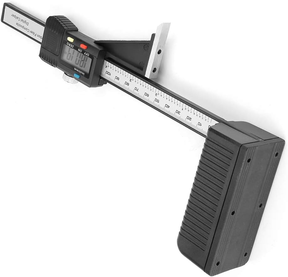 0-150 Mm Digitaler Höhenmesser, Messgerät Höhenmesser Präzisions-Höhenöffnungs-Tiefenmesser mit Magn