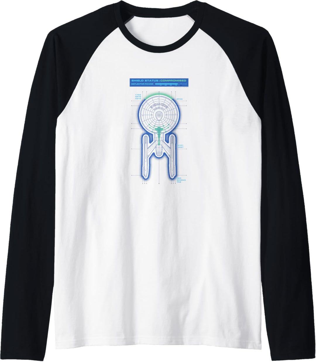 Star Trek: The Original Series Shields Compromised Raglan