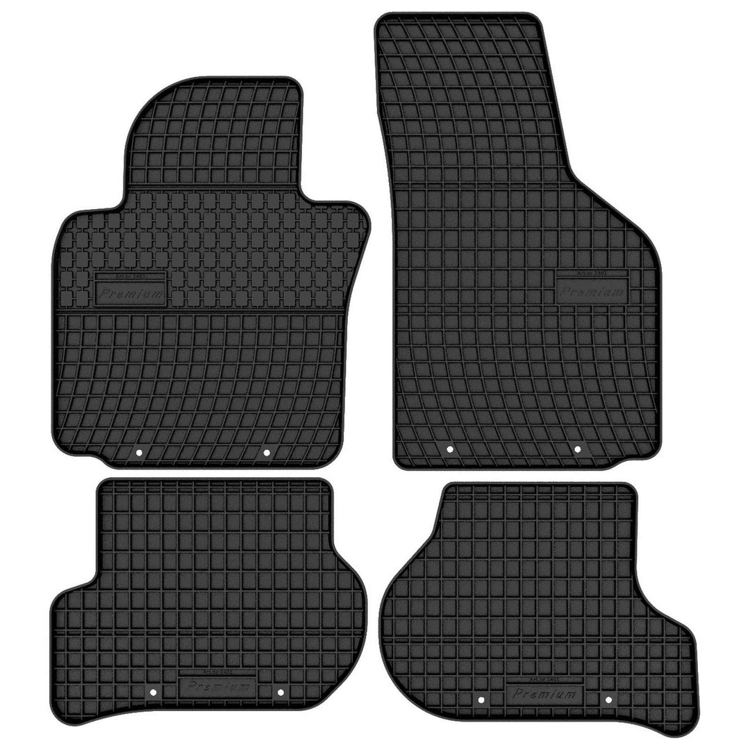 AGCPdirect 1401 Gummi Matten Fussmatten Set für Skoda Yeti 2009-2017