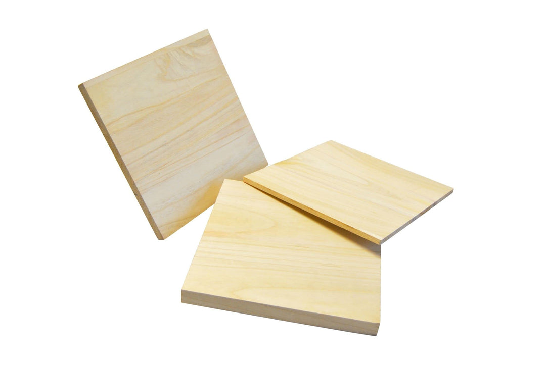 Einweg Bruchtestbretter aus Leimholz, Verschiedene Stärken 30 x 30 x 2.0 cm, 30 x 30 x 2.0 cm